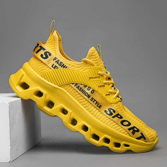 Damen Sportliche Lauf-Sneaker mit elastischem Obermaterial und extrem dämpfender Sohle EB