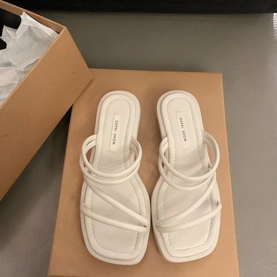 Damen Riemchen-Sandalen mit bequemem Fußbett und modischem Design EB