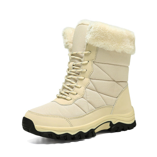 Damen Winterliche Stiefel mit kuscheligem Innenfutter und rutschfester Sohle EB