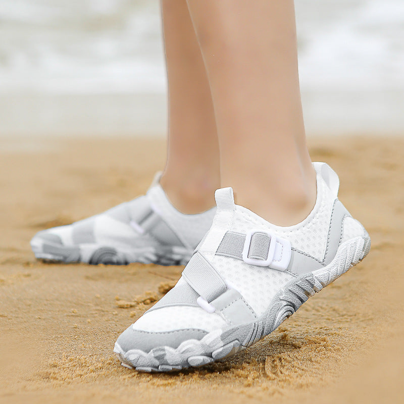 Damen Komfortable Wassersport-Schuhe mit rutschfester Sohle und elastischem Schnellschnürsystem EB