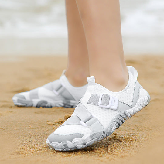 Damen Komfortable Wassersport-Schuhe mit rutschfester Sohle und elastischem Schnellschnürsystem EB