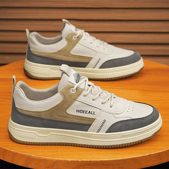 Damen Sportliche Sneaker mit atmungsaktiven Einsätzen und langlebiger Sohle EB