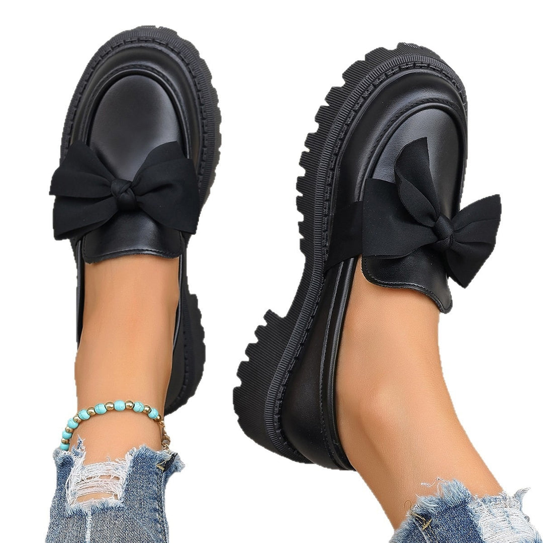 Damen Modische Slipper mit dekorativem Schleifen-Detail EB