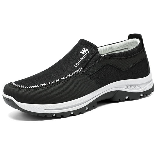 Damen Bequeme Slip-On Freizeitschuhe mit rutschfester Sohle und atmungsaktivem Obermaterial EB