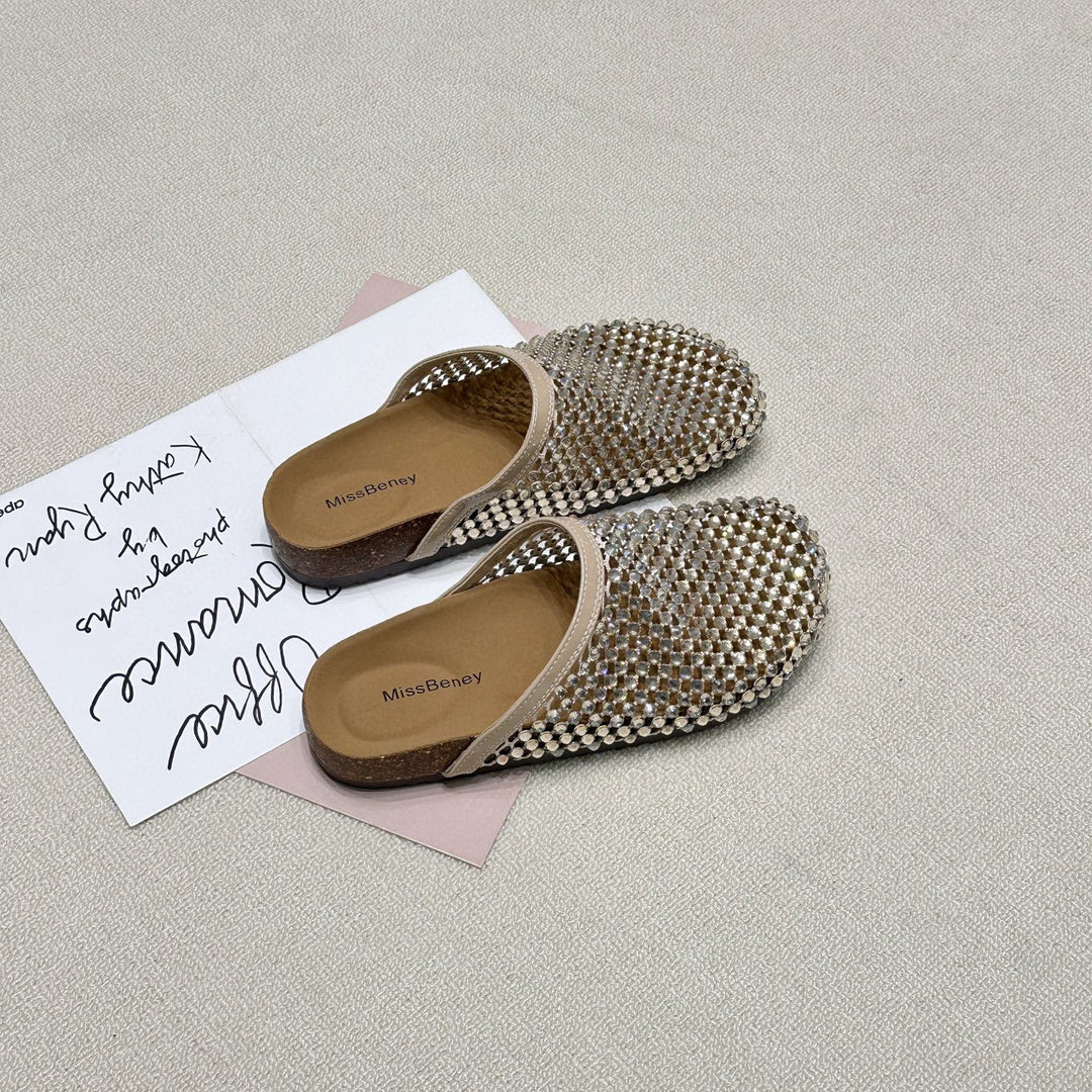 Damen Modische Clogs mit Funktionsoberfläche und komfortablem Fußbett EB