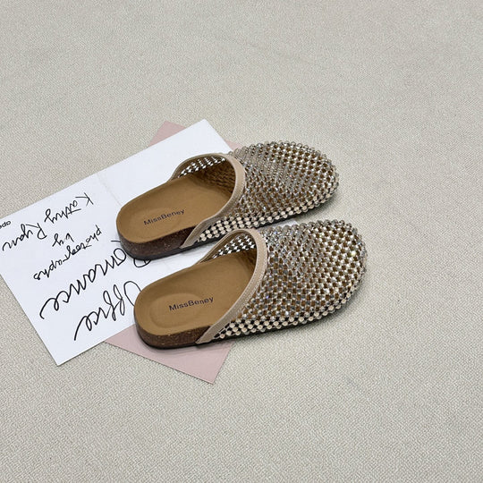 Damen Modische Clogs mit Funktionsoberfläche und komfortablem Fußbett EB