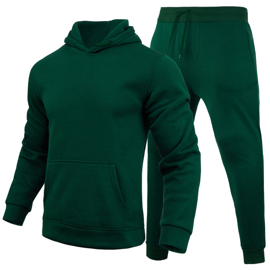 Damen Sportliches Hoodie- und Jogginghose-Set aus hochwertigem Baumwollmix EB