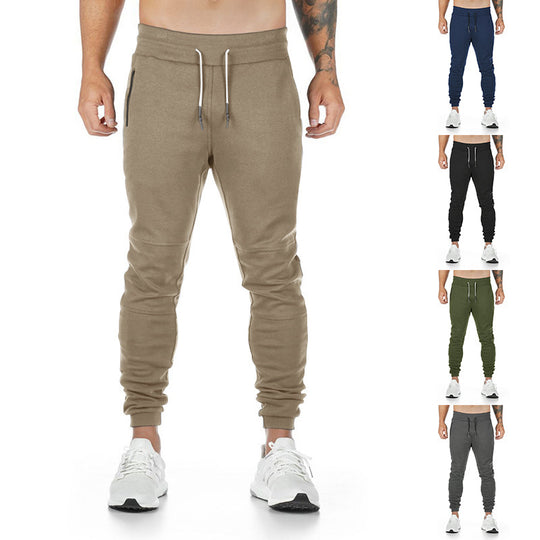 Herren funktionale Sport-Jogginghose mit atmungsaktiven Einsätzen und integriertem Kordelzug EB
