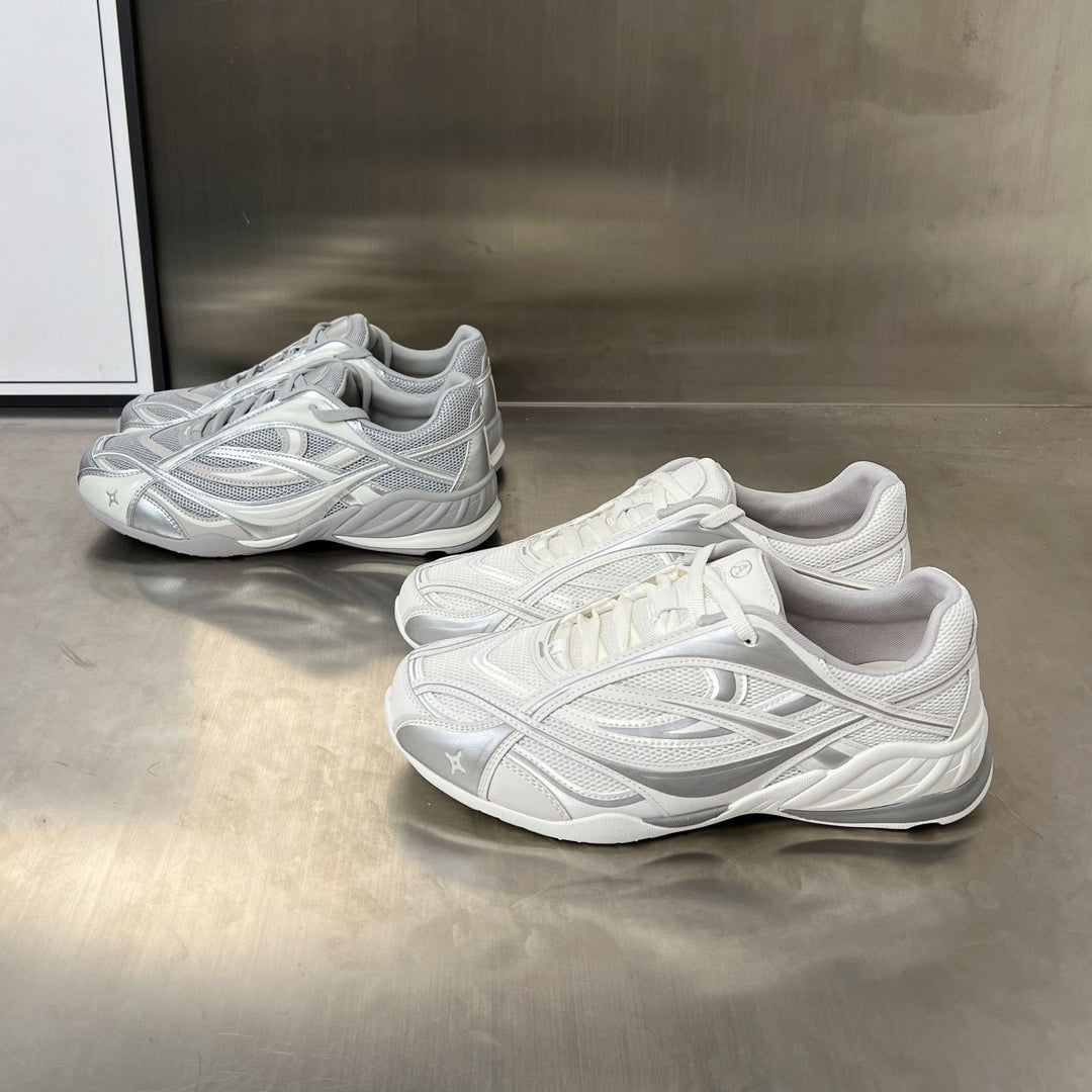Damen Sportliche Laufschuhe mit atmungsaktiver Mesh-Oberfläche und innovativer Dämpfung EB