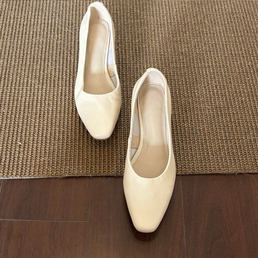 Damen Elegante und bequeme Slipper mit spitzem Zehenbereich EB