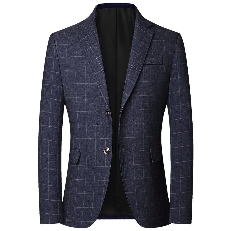 Herren Slim-Fit Sakko aus leichtem Mischgewebe mit Struktur EB
