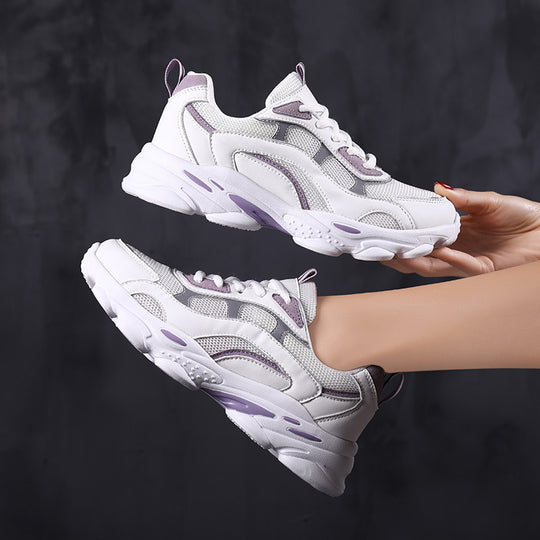 Damen Sportliche Sneakers mit atmungsaktiven Eigenschaften und dämpfender Sohle EB