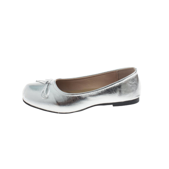 Damen Elegante und bequeme Ballerinas mit dekorativen Schleifen-Details EB