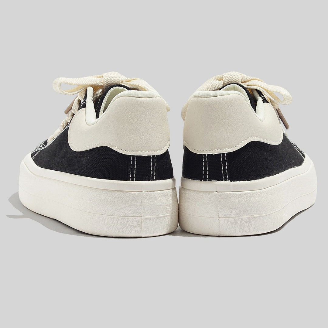 Damen modische Sneakers mit urbaner Flatform und atmungsaktiven Obermaterialien EB