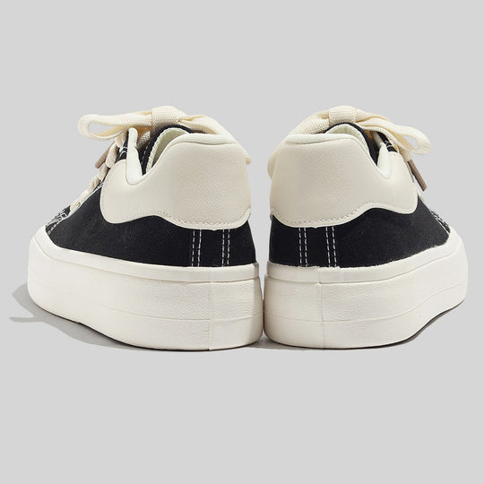 Damen modische Sneakers mit urbaner Flatform und atmungsaktiven Obermaterialien EB