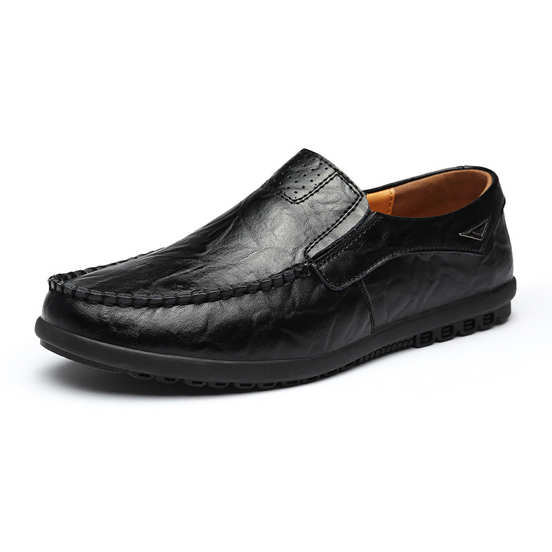 Herren Elegante Mokassins mit elastischem Einstieg und rutschfester Sohle EB