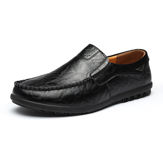Herren Elegante Mokassins mit elastischem Einstieg und rutschfester Sohle EB