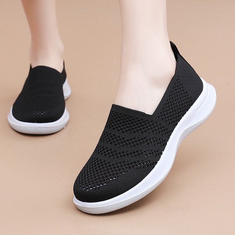 Damen Atmungsaktive Slip-On Sneakers EB