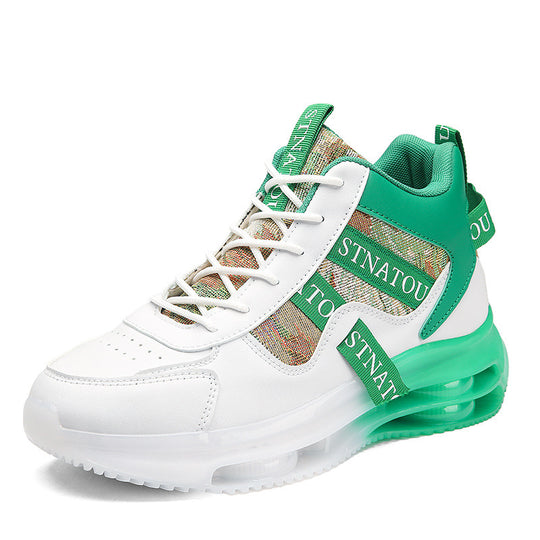 Damen Sportliche High-Top Sneakers mit innovativer Luftpolster-Dämpfung EB