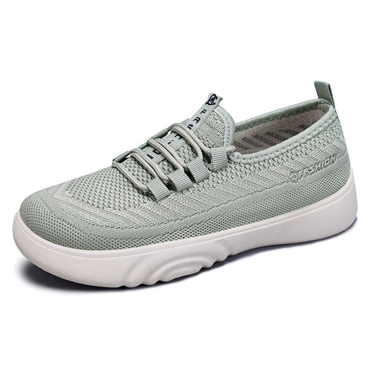 Damen Freizeitschuhe mit atmungsaktivem Netzdesign und rutschfester Sohle EB