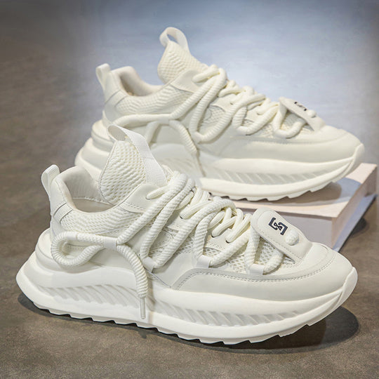 Damen Sportliche Sneakers mit ausgeprägter Dämpfung und atmungsaktiver Obermaterialkombination EB