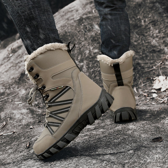 Damen Winterstiefel mit rutschfester Sohle und isolierendem Futter EB