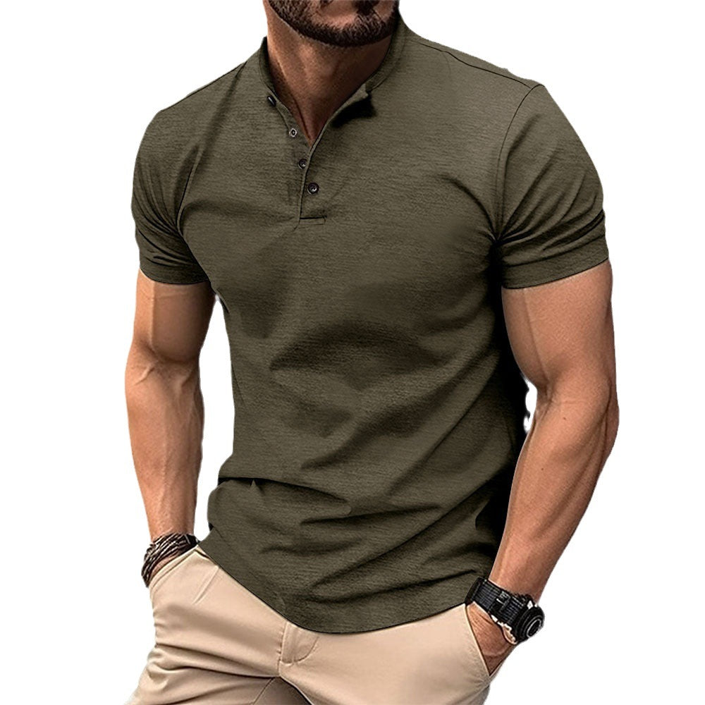 Herren Polohemd mit Knopfleiste und Kurzarm EB