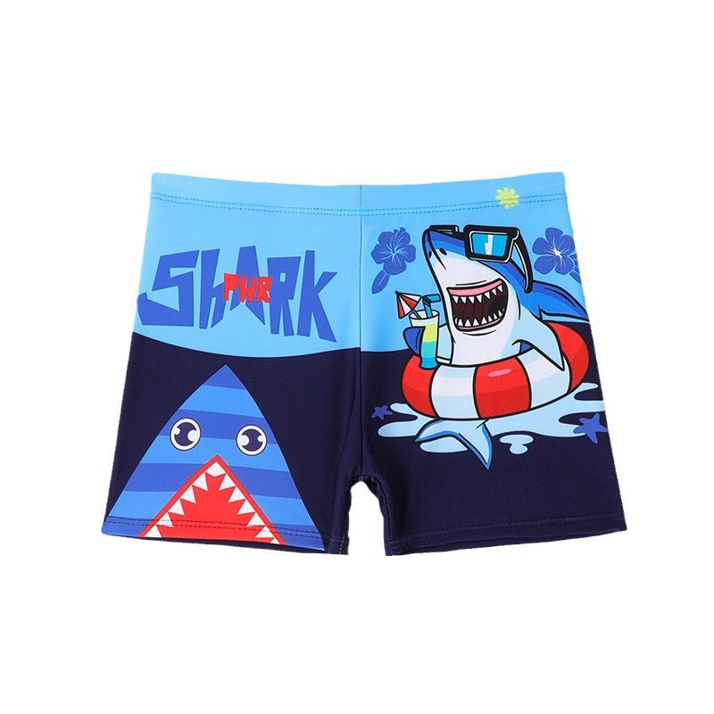 Jungen Schwimmshorts mit maritimen Motiv EB