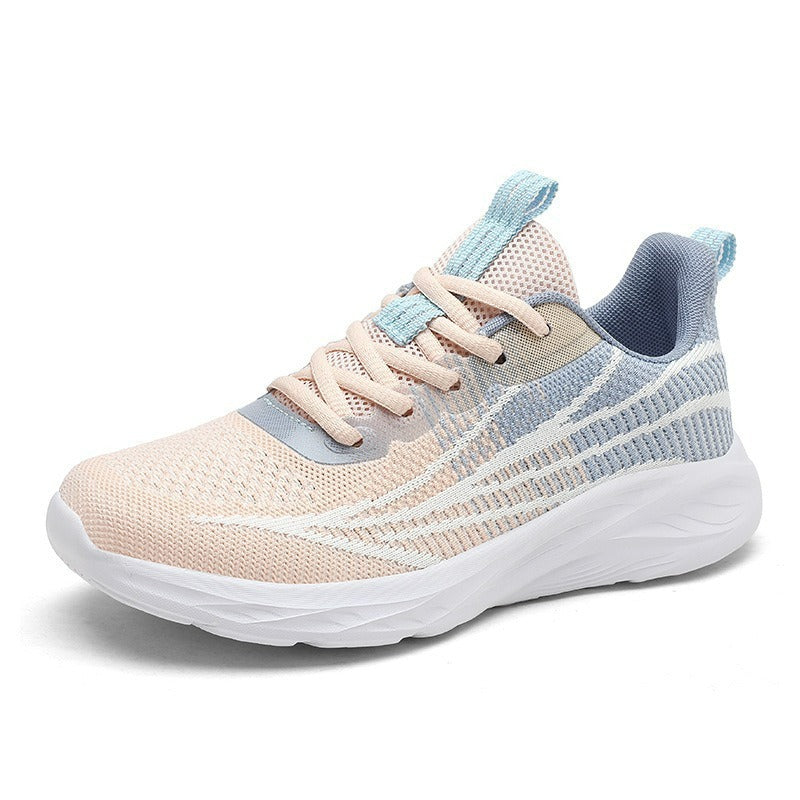 Damen Atmungsaktive Laufschuh mit flexiblem Obermaterial und dämpfender Sohle EB