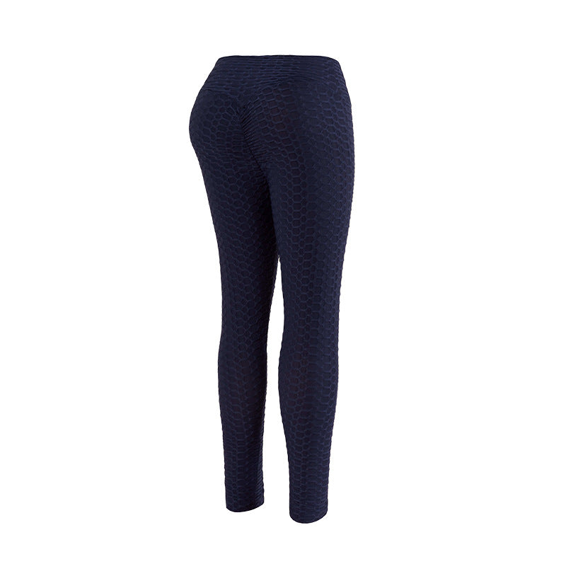 Damen Sportliche Leggings mit strukturierter Oberfläche EB