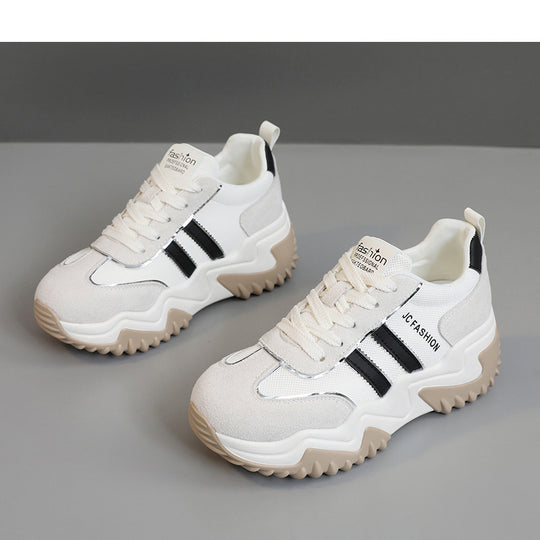 Damen Sportliche Sneaker mit hochdämpfendem Profil und atmungsaktivem Obermaterial EB