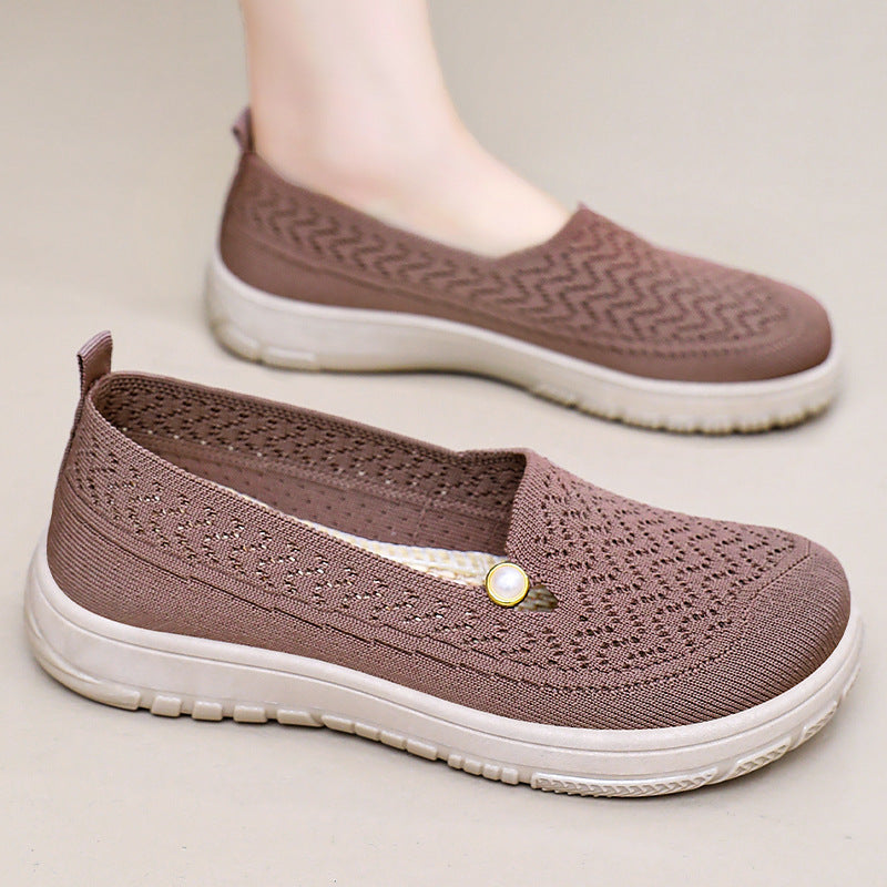 Damen Komfortable und elegante Slipper mit atmungsaktivem Design EB