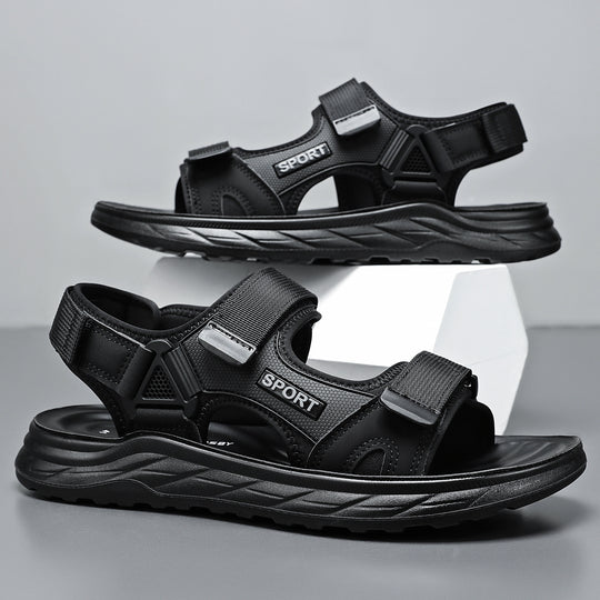 Damen Sportliche Sandalen mit verstellbaren Riemen und rutschfester Sohle EB