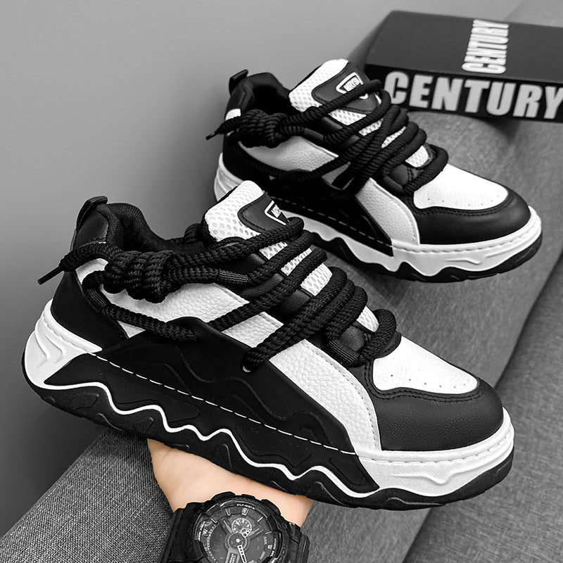 Damen Sportliche Sneakers mit innovativer Dämpfungstechnologie und trendiger Schnürung EB