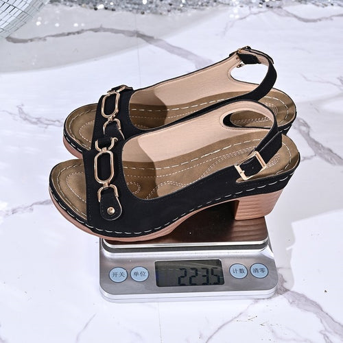 Damen Bequeme Sandaletten mit modischem Design EB