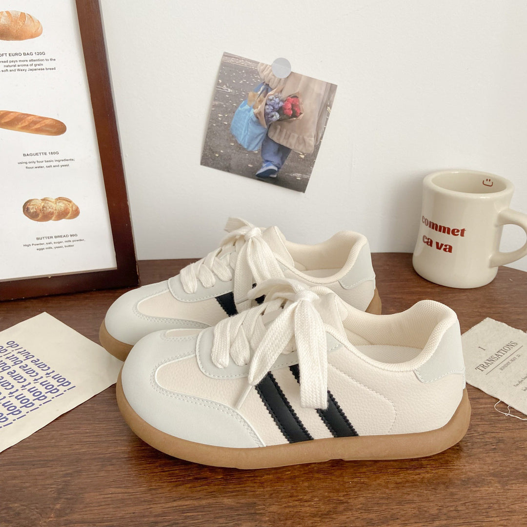 Damen Sportliche Sneakers mit weichem Obermaterial und rutschfester Sohle EB