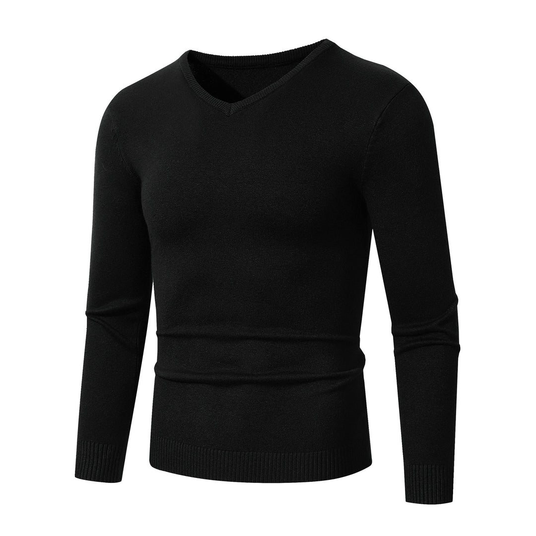 Herren eleganter V-Ausschnitt Pullover EB
