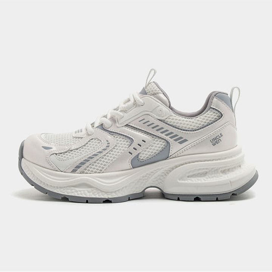 Damen Laufende Sneakers mit atmungsaktivem Mesh-Obermaterial und stabiler Dämpfung EB