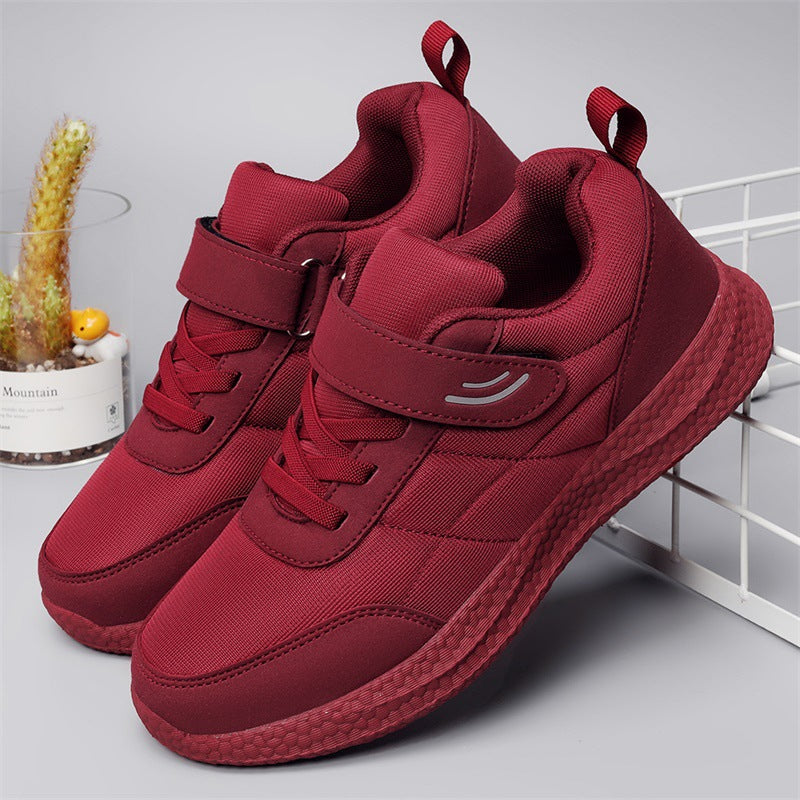 Damen Sportliche Sneaker mit rutschfestem Verschlusssystem und atmungsaktiver Konstruktion EB
