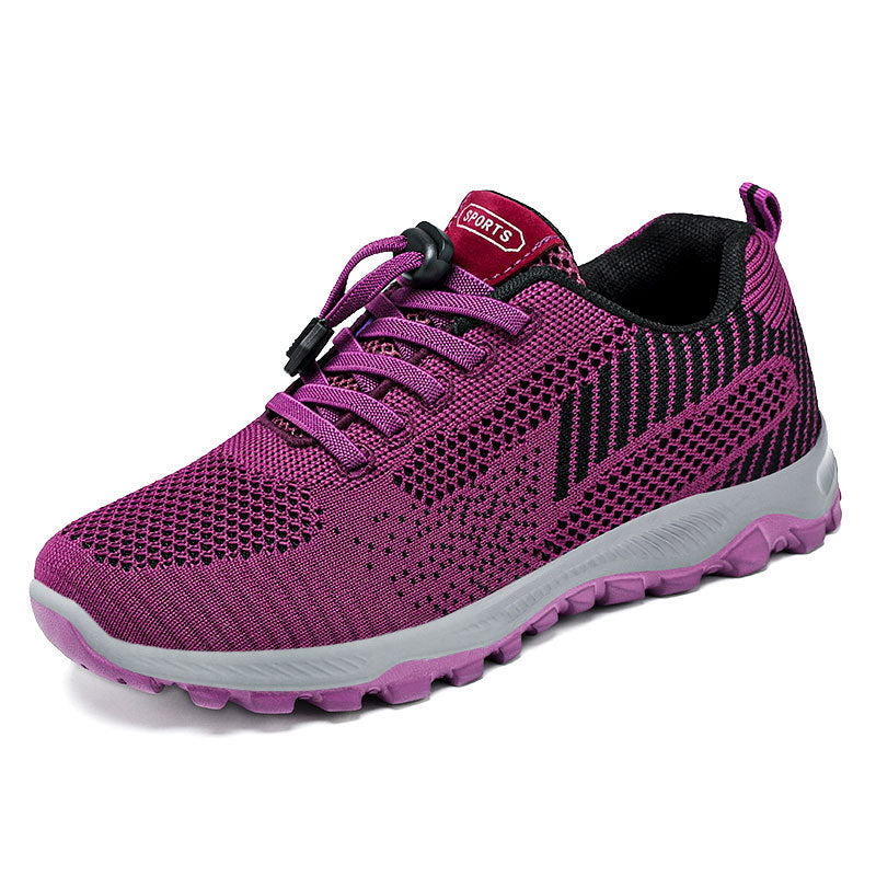 Damen Komfortable und flexible Laufschuhe mit atmungsaktivem Mesh-Obermaterial EB