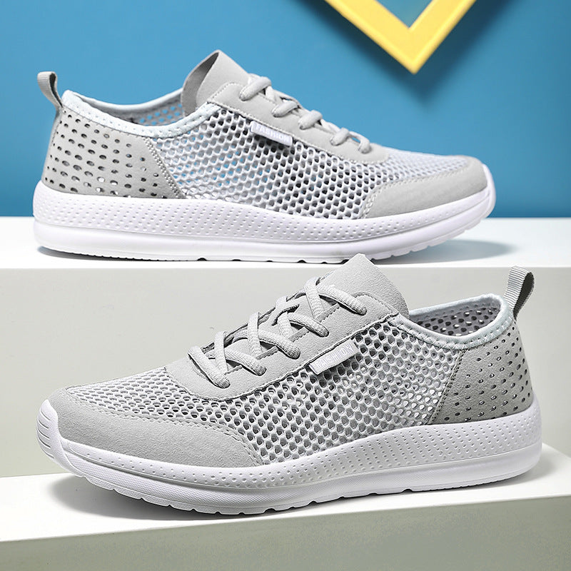 Damen Atmungsaktive Mesh-Sneaker mit flexibler Sohle EB