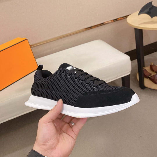 Damen Sportliche Sneakers mit atmungsaktiver Mesh-Oberfläche und rutschfester Sohle EB