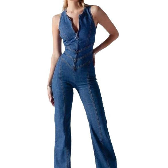 Damen Jeans Overall EB