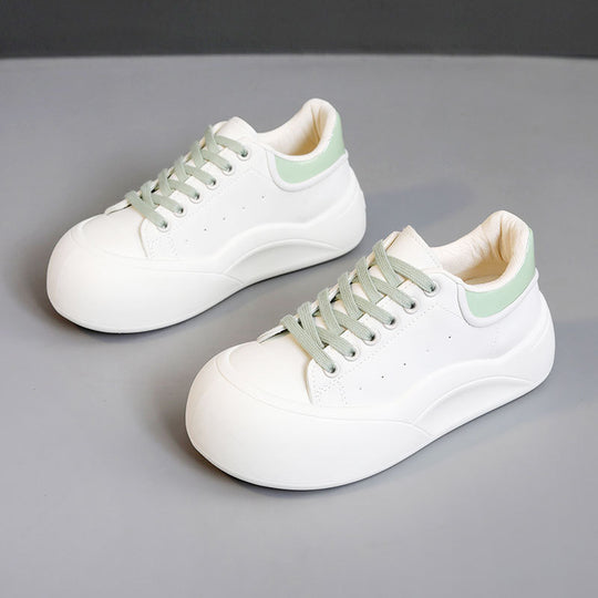 Damen modische Freizeitsneaker mit robustem Sohlenprofil und atmungsaktiver Obermaterialstruktur EB