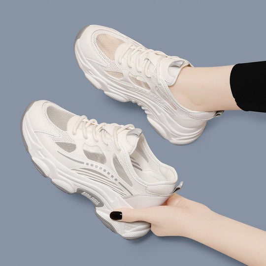 Damen Sportliche und atmungsaktive Sneakers mit dämpfenden Eigenschaften EB