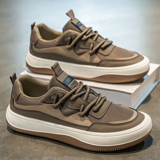 Damen Sportliche Freizeitsneaker mit atmungsaktiver Mesh-Oberfläche und dämpfender Sohle EB