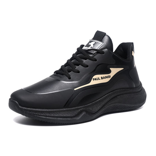 Herren trendige Sneaker mit stoßdämpfender Sohle und atmungsaktivem Obermaterial EB