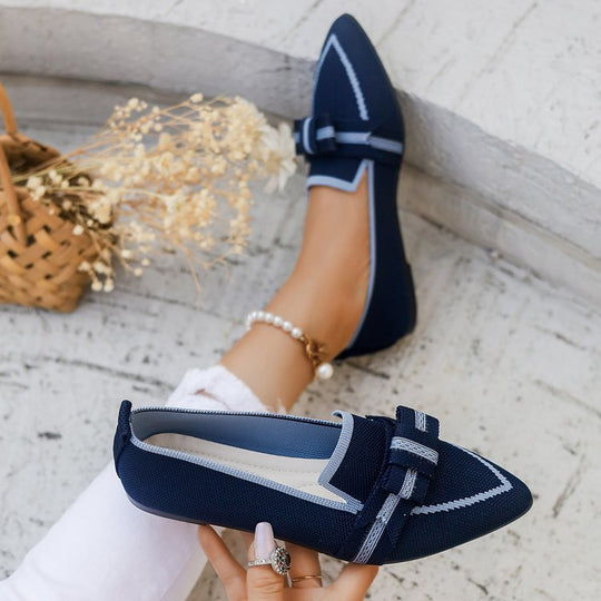 Damen Atmungsaktive und modische Slip-On Ballerinas EB