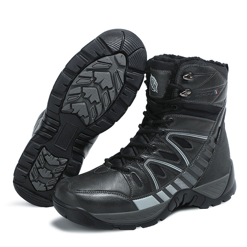 Damen Winter-Trekkingstiefel mit isolierendem Futter und rutschfester Sohle EB