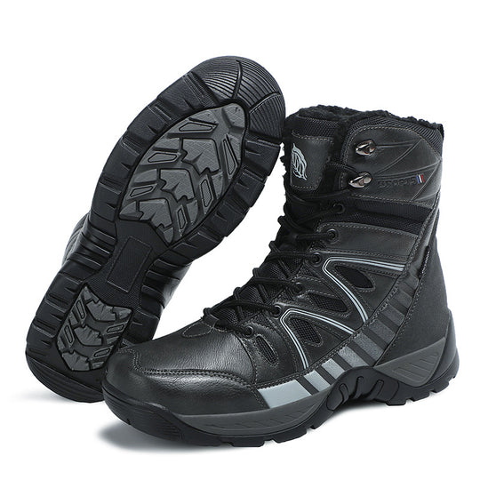Damen Winter-Trekkingstiefel mit isolierendem Futter und rutschfester Sohle EB